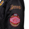 Giacca Mitchell & Ness Los Angeles Lakers Blackout Heavyweight Satin