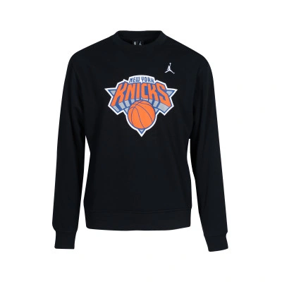 Felpa New York Knicks Jumpman Crew Courtside Statement da Bambino