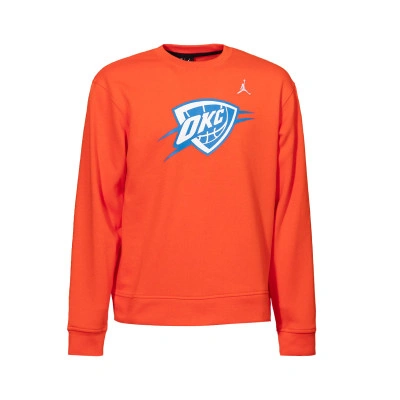 Felpa Oklahoma City Thunder Jumpman Crew Courtside Statement Niño