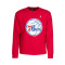 Felpa Jordan Philadelphia 76Ers Jumpman Crew Courtside Statement Niño