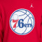 Felpa Jordan Philadelphia 76Ers Jumpman Crew Courtside Statement Niño