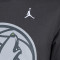 Felpa Jordan Minnesota Timberwolves Jumpman Crew Courtside Statement da Bambino