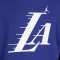 Felpa Jordan Los Angeles Lakers Jumpman Crew Courtside Statement da Bambino