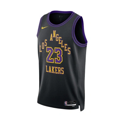 Maglia Los Angeles Lakers Swingman City Edition Lebron James Niño