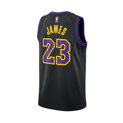 Maglia Los Angeles Lakers Swingman City Edition Lebron James Niño