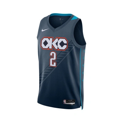 Maglia Oklahoma City Thunder Swingman City Edition Shai Gilgeous-Alexander da Bambino