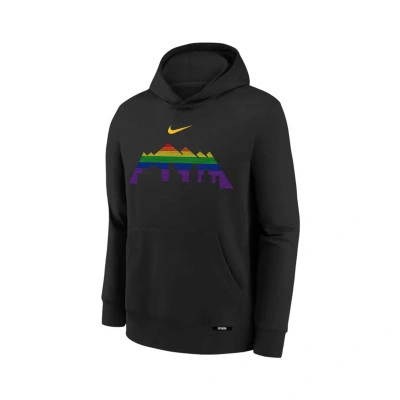Felpa Denver Nuggets Club Logo City Edition da Bambino