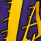 Maglia Nike Los Angeles Lakers Courtside City Edition Max90 da Bambino