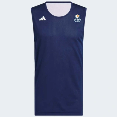 Top Reversible Niño Team Navy Blue-White Oviedo Club Baloncesto