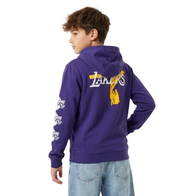 Felpa Los Angeles Lakers Club Premium Courtside da Bambino
