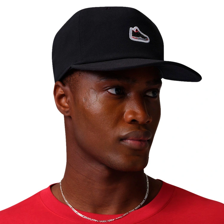 gorra-jordan-pro-air-jordan-4-sneaker-patcch-black-university-red-5