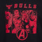 Felpa Nike Chicago Bulls - Marvel X NBA da Bambino