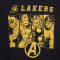 Felpa Nike Los Angeles Lakers - Marvel X NBA da Bambino