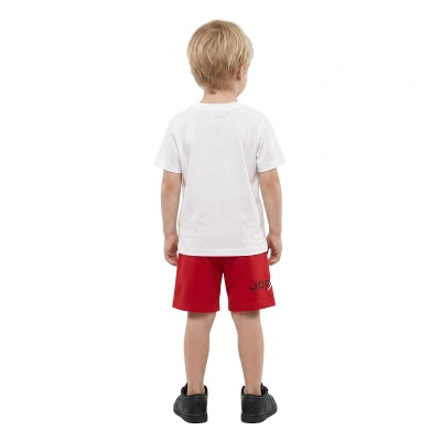 Tuta Corto Stretch Fleece Bebé