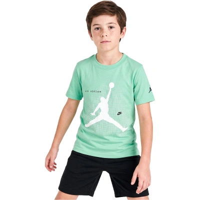 Maglietta Jumpman Grid Blur Niño