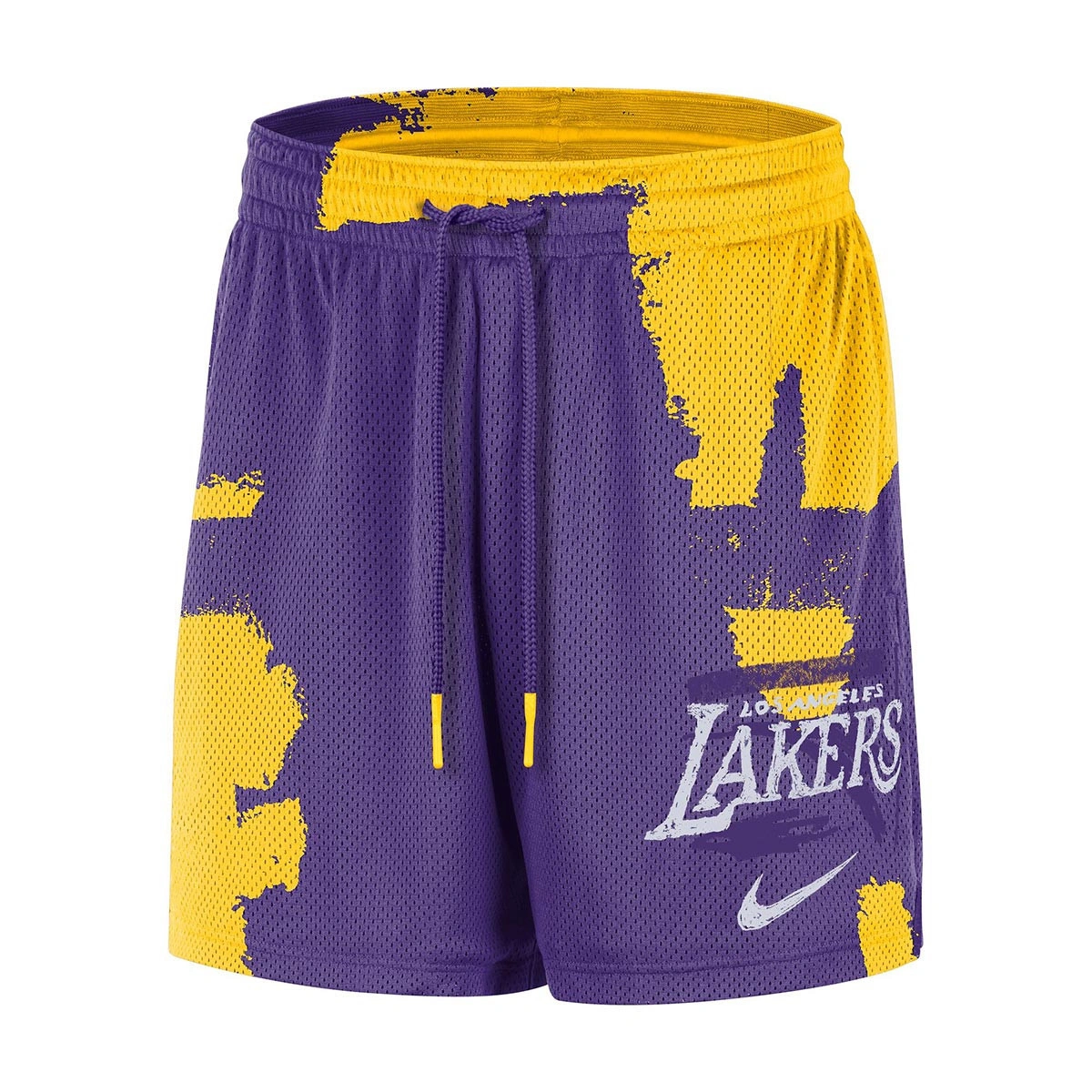 pantalon-corto-nike-los-angeles-lakers-practice-mesh-courtside-field-purple-amarillo-2