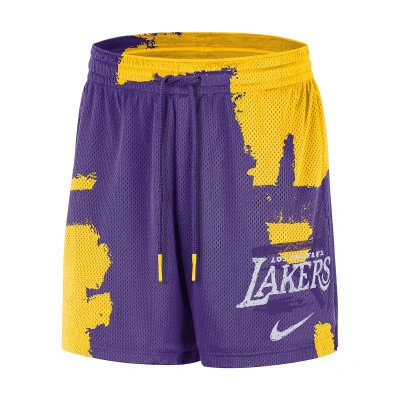 Pantaloncini Los Angeles Lakers Practice Mesh Courtside