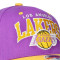 Cappello Mitchell & Ness Los Angeles Lakers Team Arch Classic Red