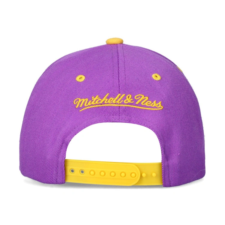 gorra-mitchell-ness-los-angeles-lakers-team-arch-classic-red-purpura-2