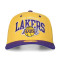 Cappello Mitchell & Ness Los Angeles Lakers Team Arch Classic Red