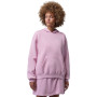 Brooklyn Fleece Pullover da Donna-Iced Carmine-White