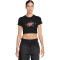 Maglietta Jordan Flight Crop Top Gfx J6 da Donna