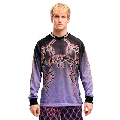 Maglietta Manica Lunga Melo Asteriks Moto Jersey