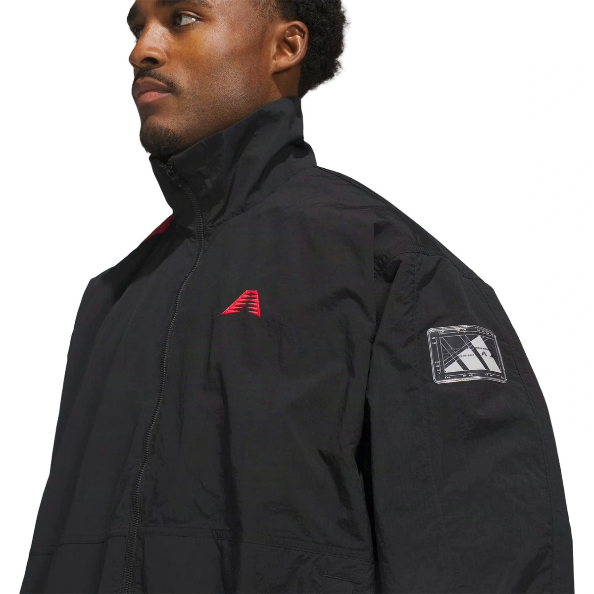 chaqueta-adidas-anthony-edwards-foundation-black-pure-ruby-2