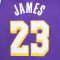 Maglia Jordan Los Angeles Lakers Swingman Statement Edition Lebron James da Bambino