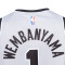 Maglia Jordan San Antonio Spurs Swingman Statement Edition Wembanyama da Bambino