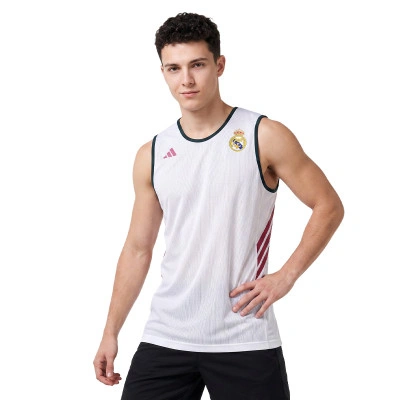 Maglia Real Madrid Basketball Warm Up Reversible Tank 2026-2027
