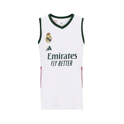 Maglia Real Madrid Basketball Home Replica 2026-2027 da Bambino