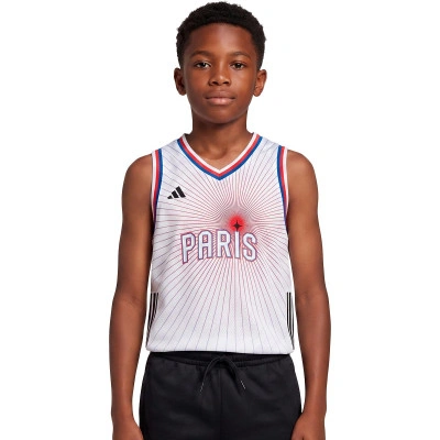 Maglia Paris Basketball Away 2026-2027 da Bambino