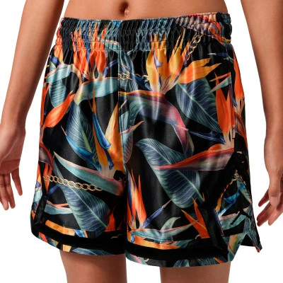 Pantaloncini Sport Diamond 4" Birds of Paradise Mujer