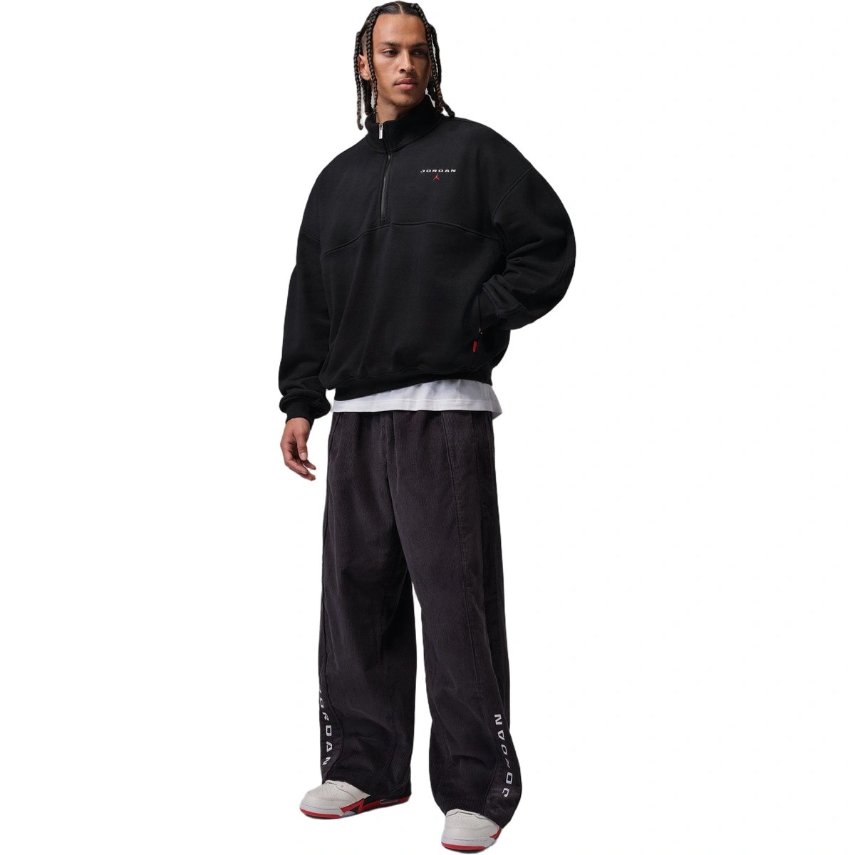 sudadera-jordan-flight-fleece-quarter-zip-black-7