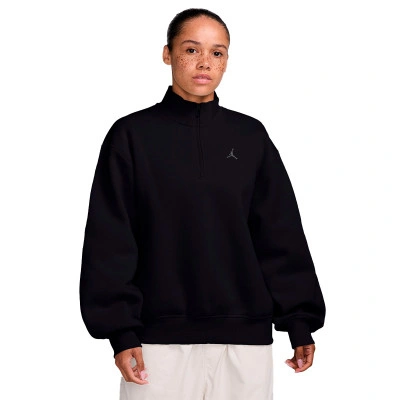 Felpa Brooklyn Fleece Quarter-Zip da Donna