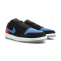 Air Jordan 1 Low-Black-Summit White-True Blue-Varsity Red