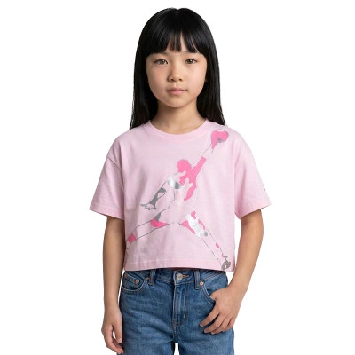 Maglietta Jumpman Camo da Bambina