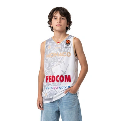 Maglia AS Monaco Away EuroLeague da Bambino