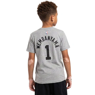Maglietta San Antonio Spurs Essential Hardwood Classics Victor Wembanyama da Bambino