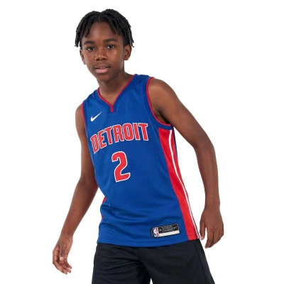 Maglia Detroit Pistons Swingman Icon Edition Cade Cunningham Niño
