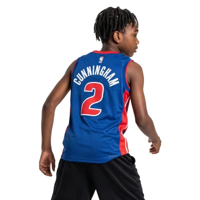 Maglia Detroit Pistons Swingman Icon Edition Cade Cunningham da Bambino