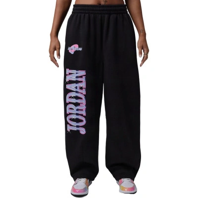 Pantaloni  Space Jam Fleece Open Hem Mujer