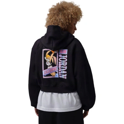 Giacca Space Jam Fleece Crop da Donna