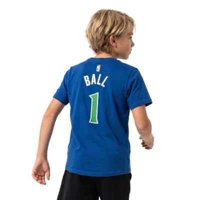 Maglietta Minnesota Timberwolves Essential Icon Edition Lamelo Ball da Bambino