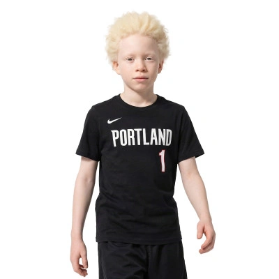 Maglietta Portland Trail Blazers Essential Icon Edition Ja Morant da Bambino