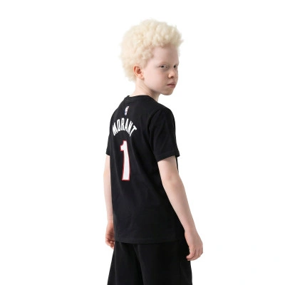Maglietta Portland Trail Blazers Essential Icon Edition Ja Morant da Bambino