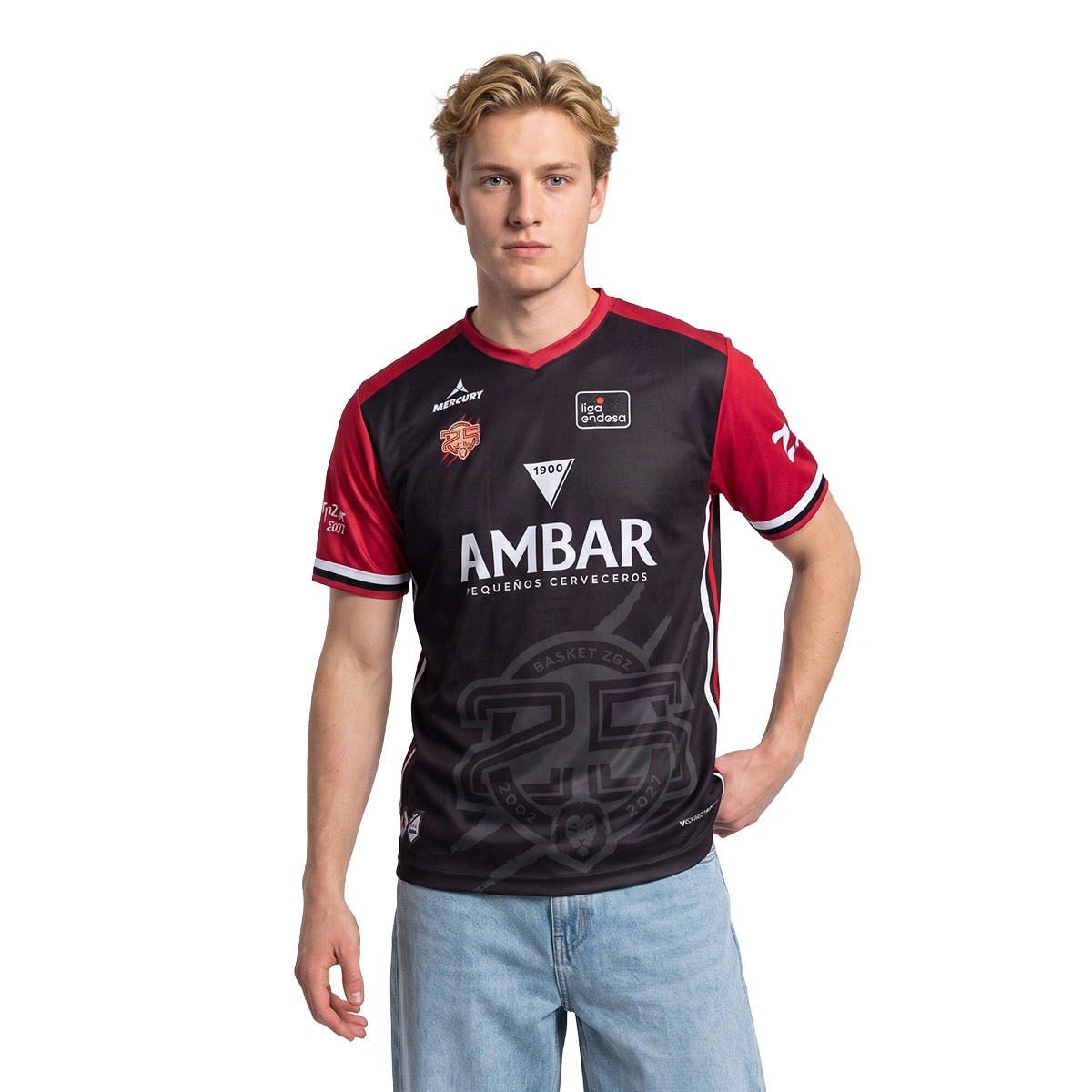 camiseta-mercury-casademont-zaragoza-pre-match-2026-2027-black-red-0